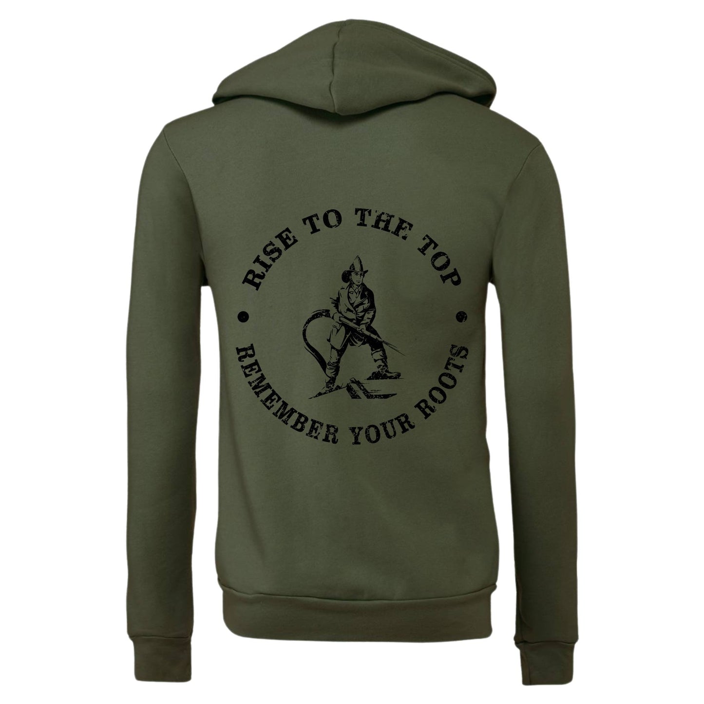 "Remember Your Roots" Zip Up Hoodie