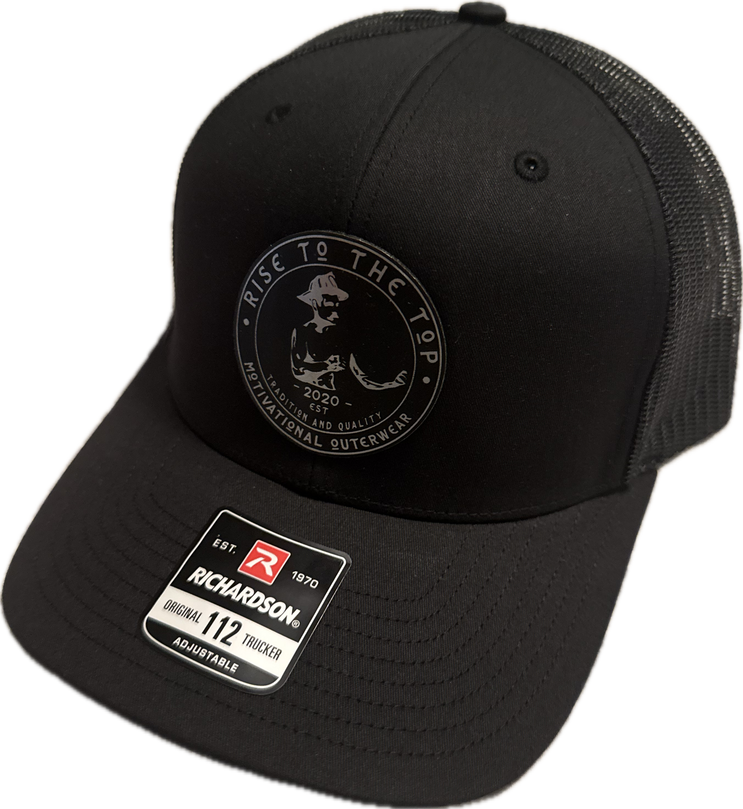 Trucker Hat with Leather Patch