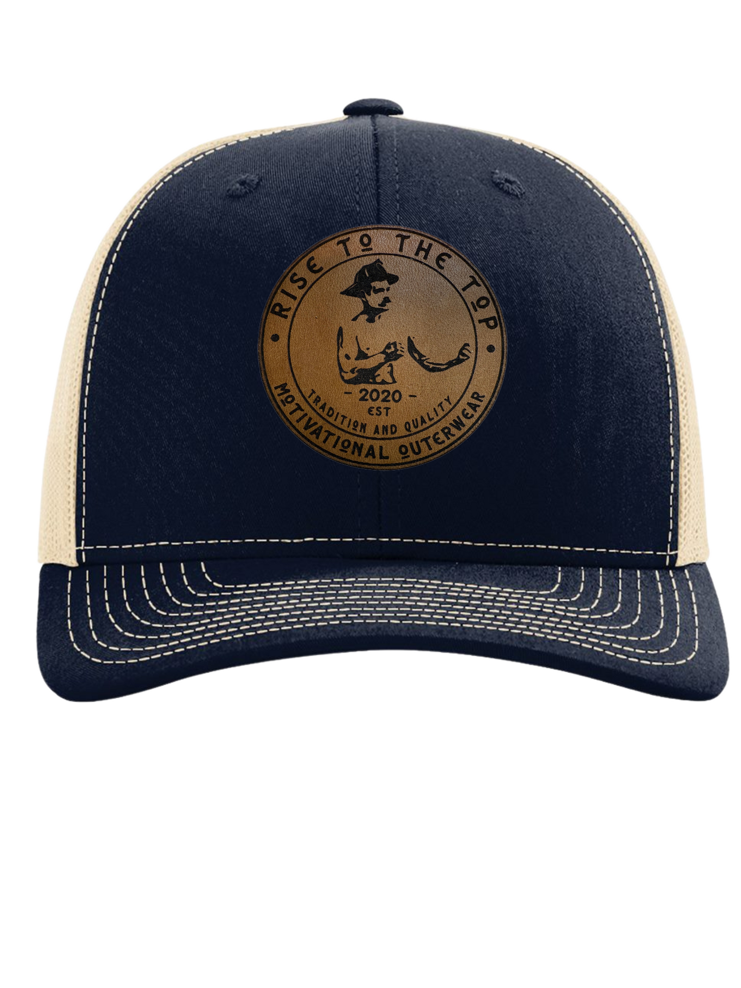 Trucker Hat with Leather Patch