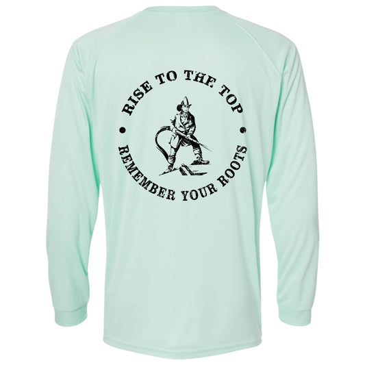 "Remember Your Roots" Performance Long Sleeve Shirt