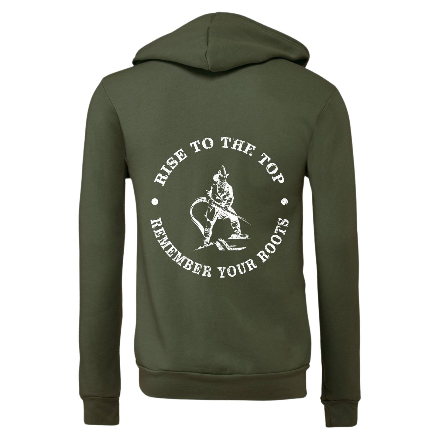 "Remember Your Roots" Zip Up Hoodie