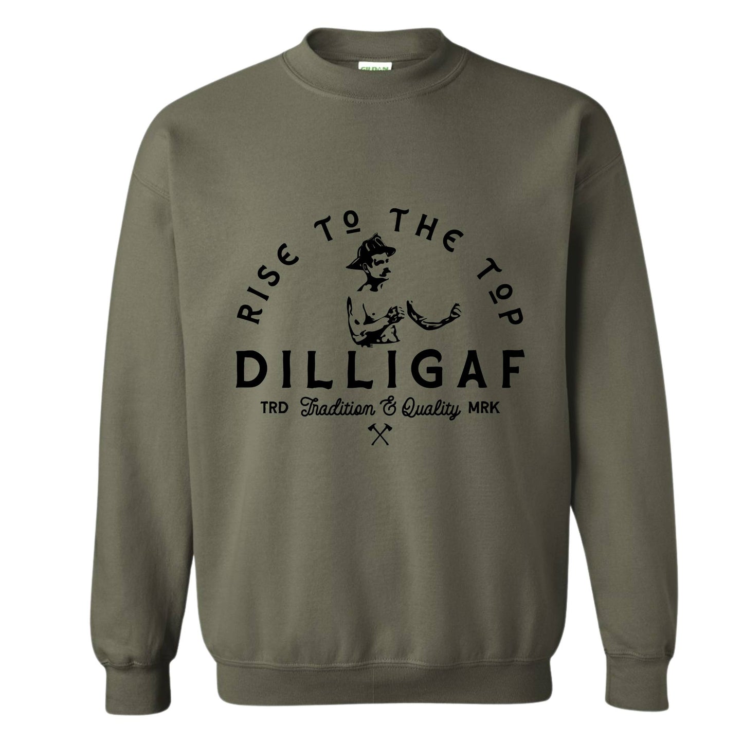 "DILLIGAF" Crewneck Sweatshirt