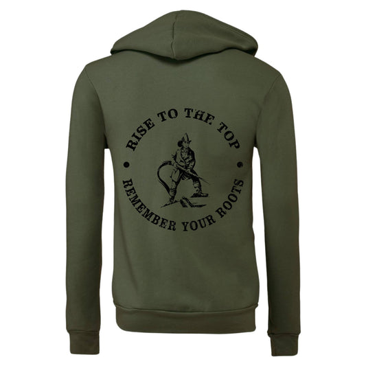 "Remember Your Roots" Zip Up Hoodie