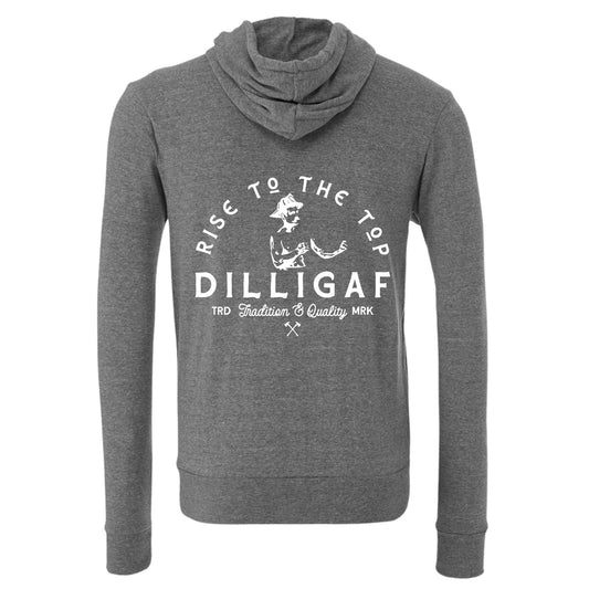 "DILLIGAF" Zip Up Hoodie